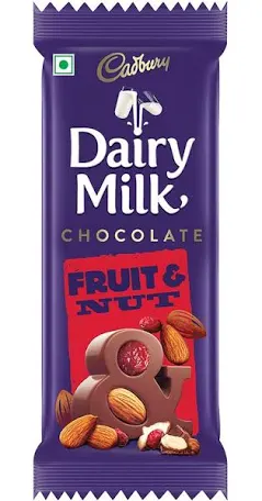 dairy milk fruit &nut