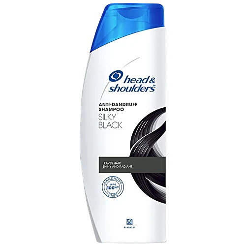 Head & Shoulders Silky Black Anti-Dandruff Shampoo – 72 ml