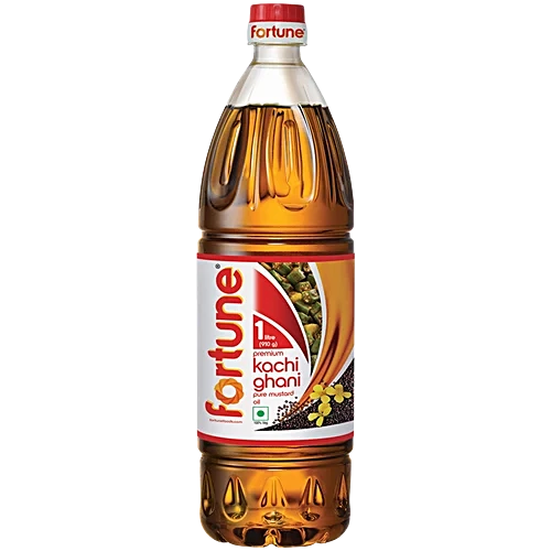 Fortune Kachi Ghani Mustard Oil – 1 Lit