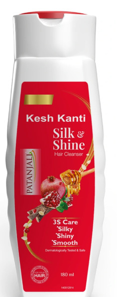 Patanjali Silk Shine Shampoo 180ml