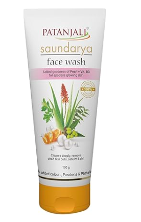 Patanjali Saundarya Face Wash 60gm
