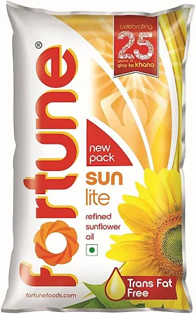 Fortune Sunlite Refined Sunflower Oil : 800 g